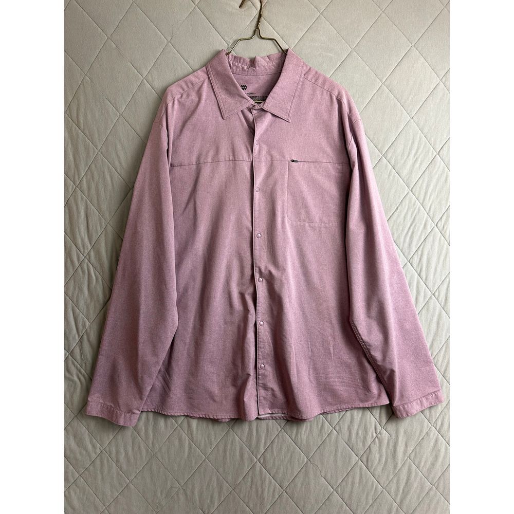 All In Motion Button‎ Up Men's XXL Snap Button Full Sleeve